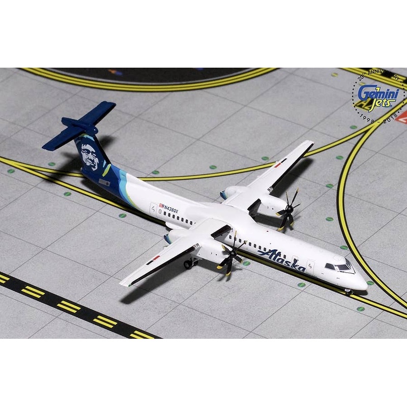 1/400 Alaska Airlines DASH 8 Q-400 N438QX