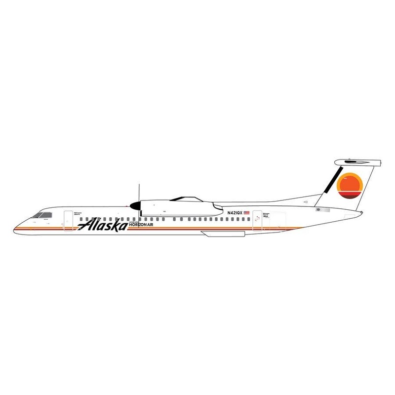 1/400 Alaska Airlines Dash 8 Q400 N421QX