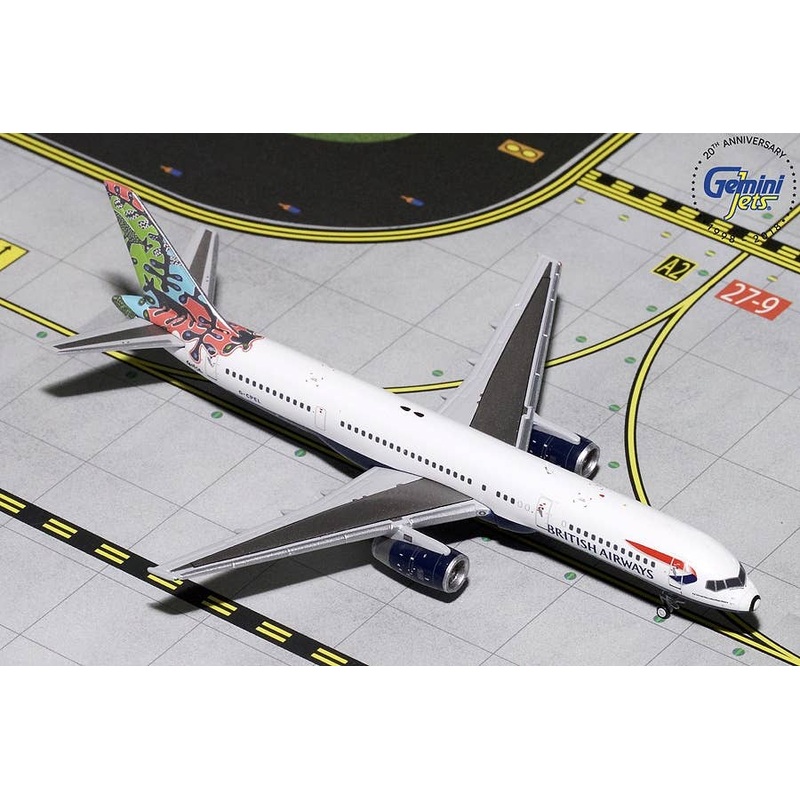 1/400 British Airways Animal & Trees 757-200 G-CPEL