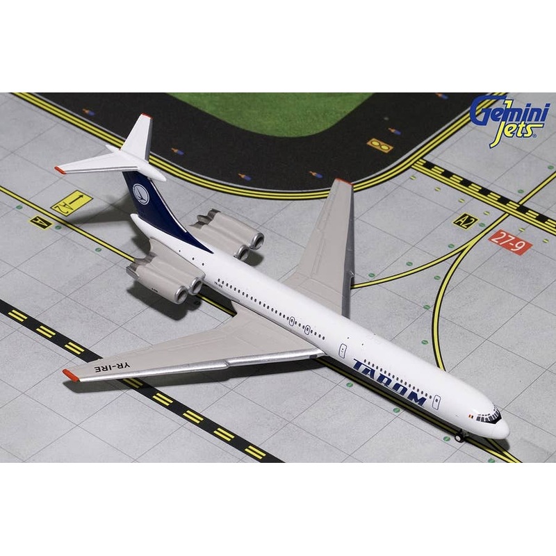 1/400 TAROM (Old Blue Tail Livery) IL-62M YR-IRE
