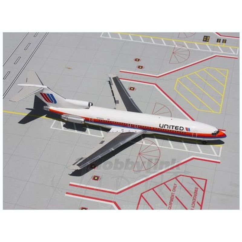 1/200 727-200 United Airlines N7544 (Saul Bass Livery)