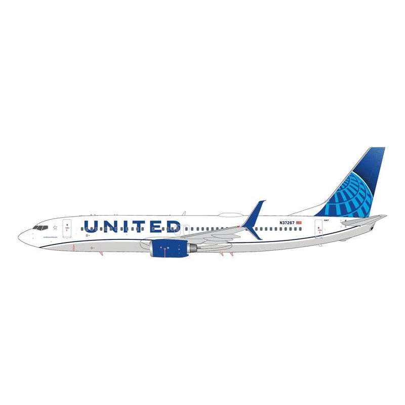 1/200 737-800S United Airlines n/c N37267