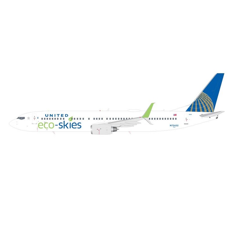 1/200 737-900 (S) United Airlines Eco Skies N75432