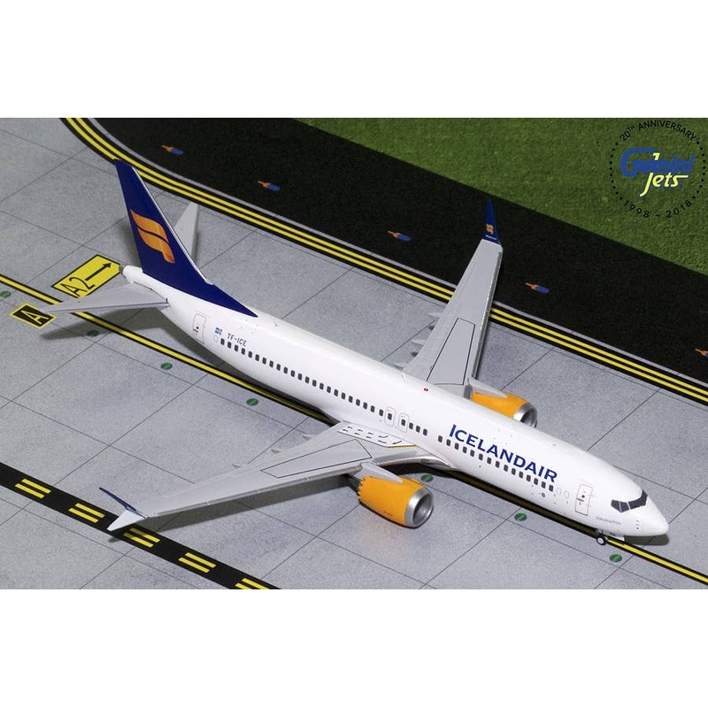 1/200 737 MAX-8 Icelandair New Colors TC-ICE