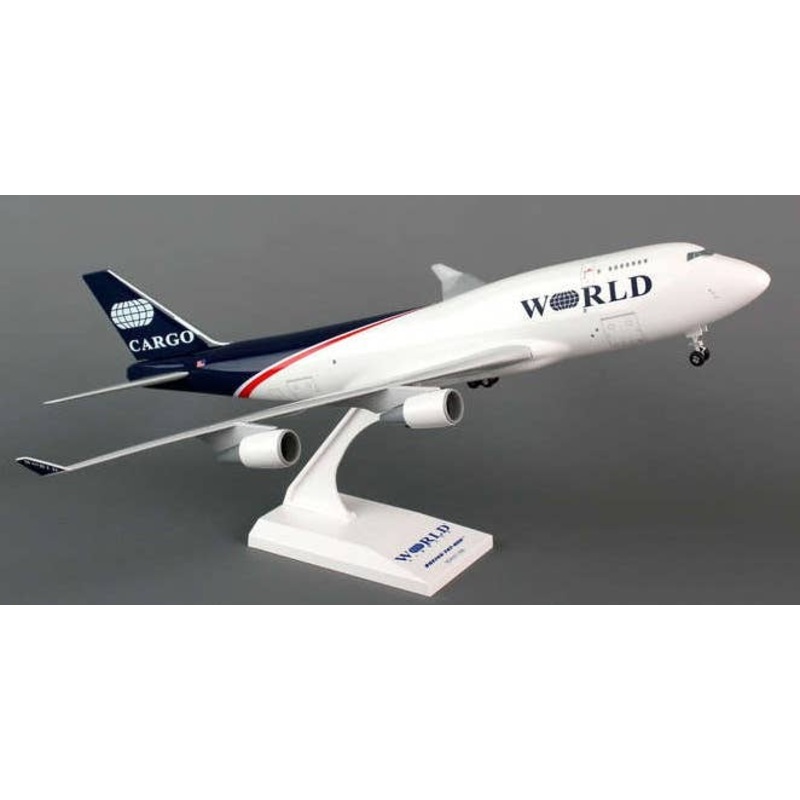 1/200 747-400 BCF World Airways (With Gear)
