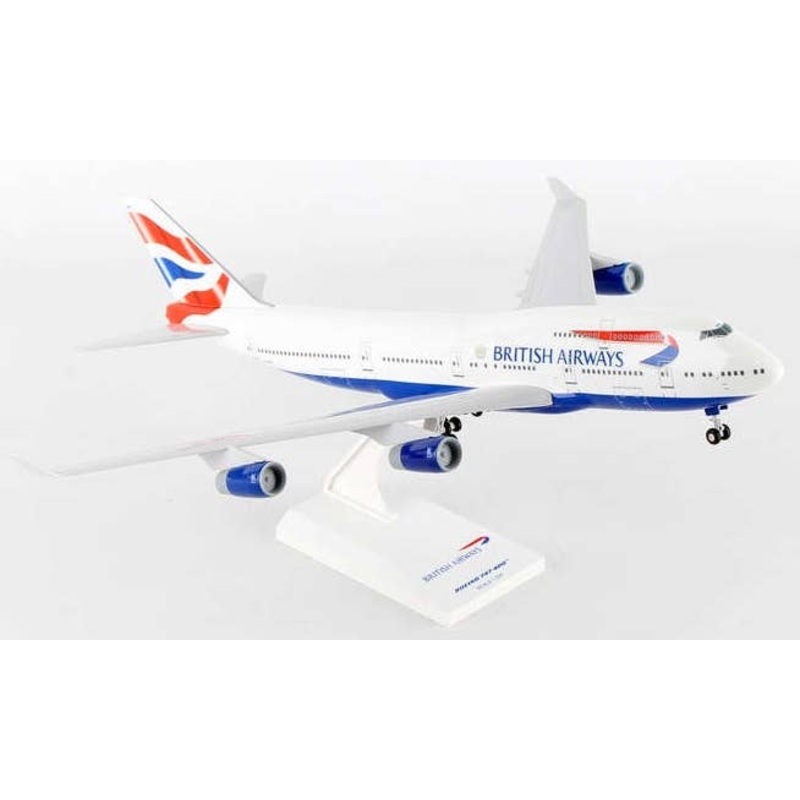 1/200 747-400 British Airways (With Gear)