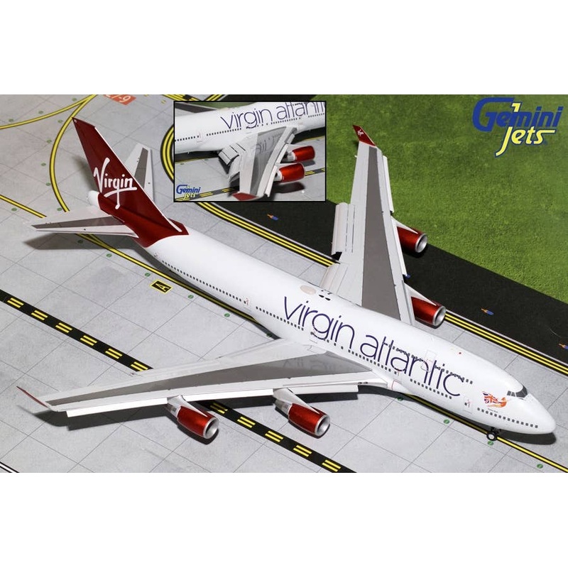 1/200 747-400 Virgin Atlantic (Flaps Down) G-VBIG