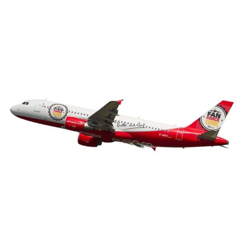 1/200 A320 Air Berlin Fan Force One D-ABFK