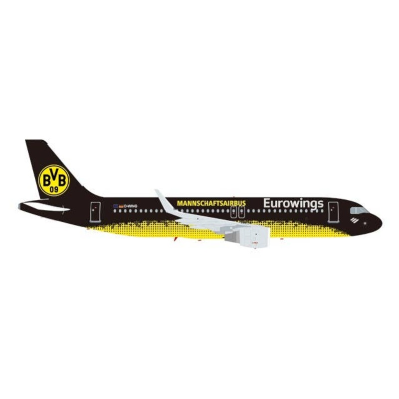 1/200 A320 Eurowings Borussia Dortmund Mannschaftsairbus