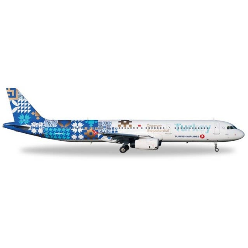 1/200 A321 Turkish Airlines Turkey Discover the Potential