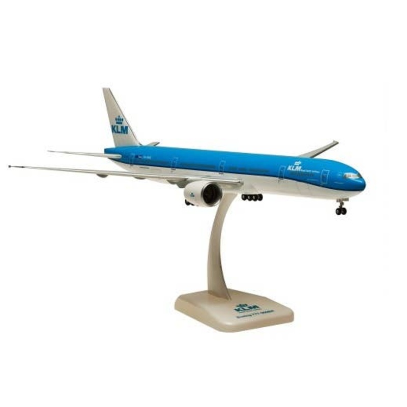 1/200 B777-300ER KLM Royal Dutch Airlines 15 New Colors with Landing Gear & Stand