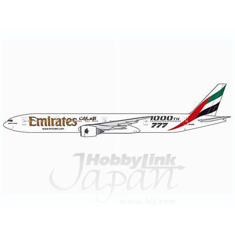 1/200 Boeing 777-300ER Emirates Airlines A6-EGO 1000th 777