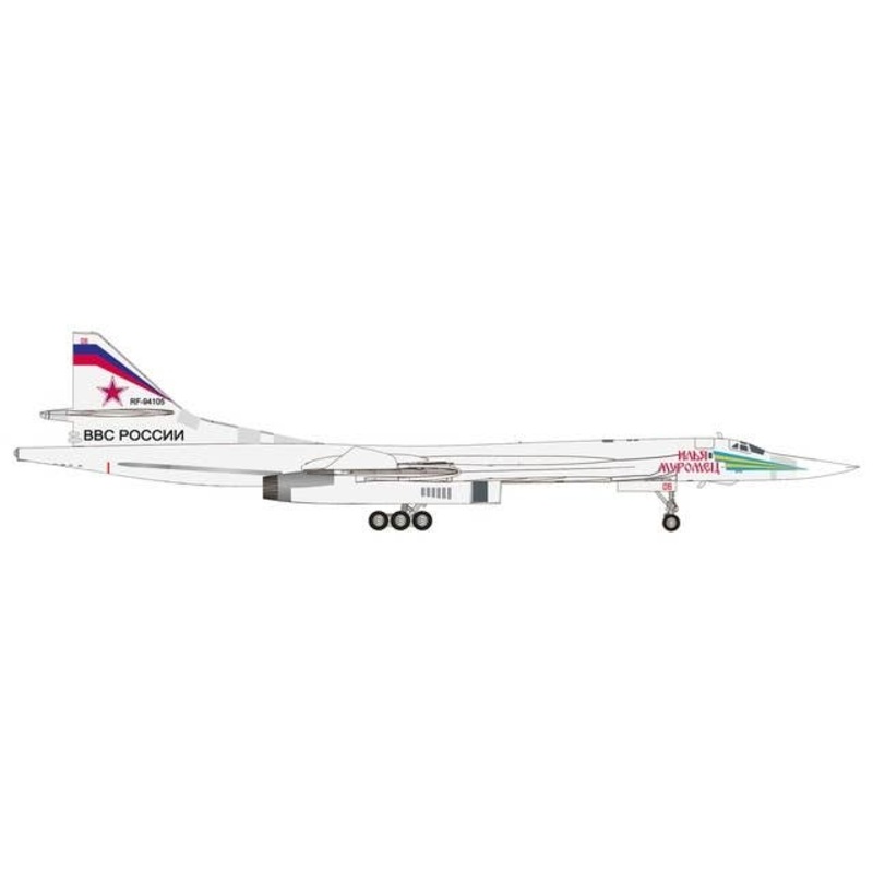 1/200 Tu-160 Russian Air Force 6950th RF-95105/06 Red Ilya Muromets