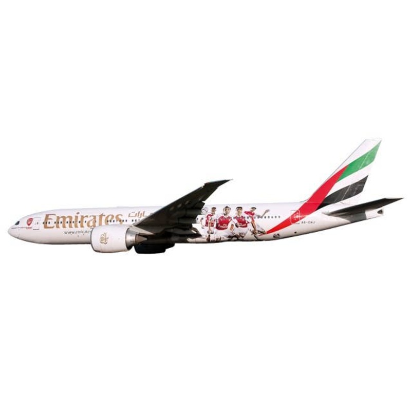 1/250 777-200LR Emirates Arsenal London A6-EWJ