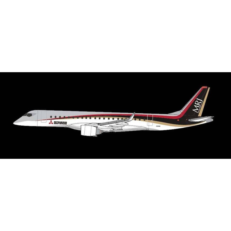 1/400 Airliner Collection: Mitsubishi Aircraft MRJ90 Experimental Plane #4