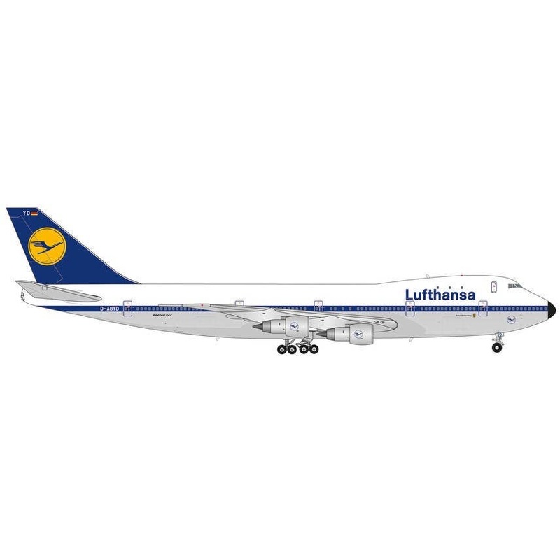 1/200 747-200 Lufthansa 747-200 50Th Anniversary D-Abyd Baden-Wurttemberg