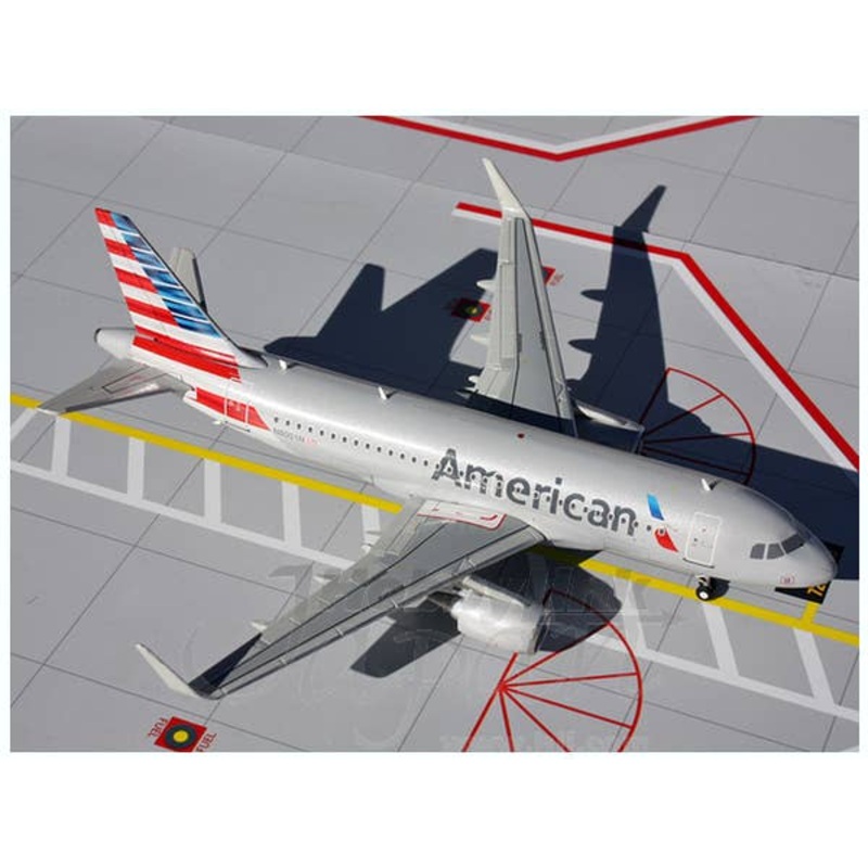 1/200 A319 American Airlines SHARKLETS N8001N