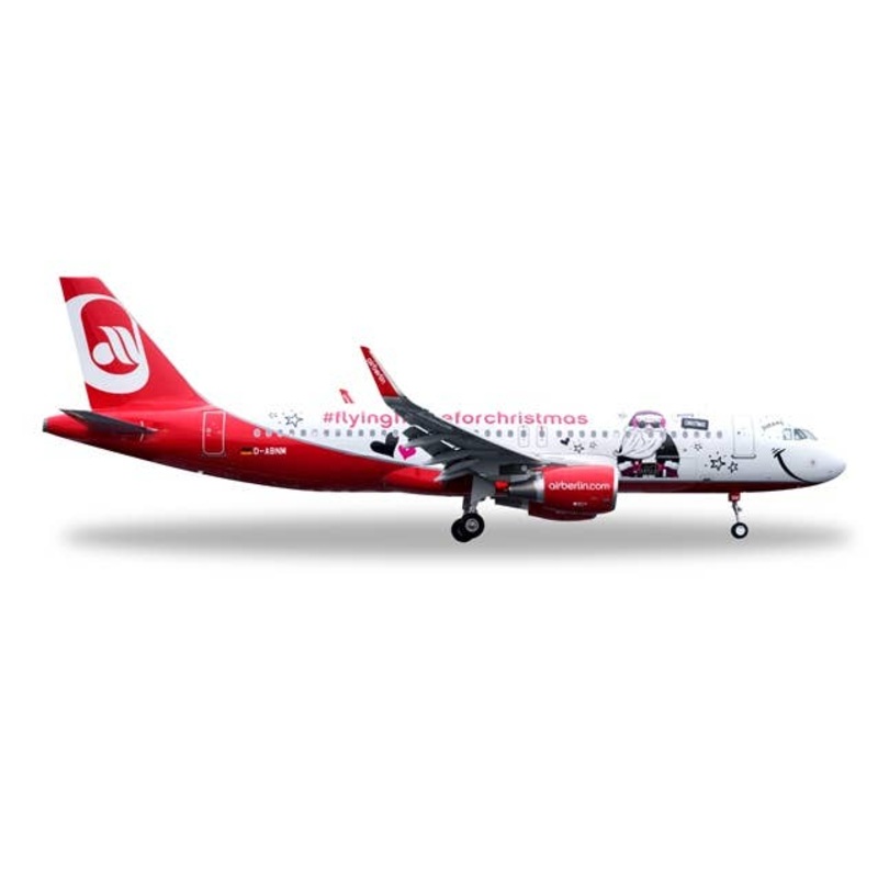 1/200 A320 Air Berlin Lindt Hello Flying Home for Christmas