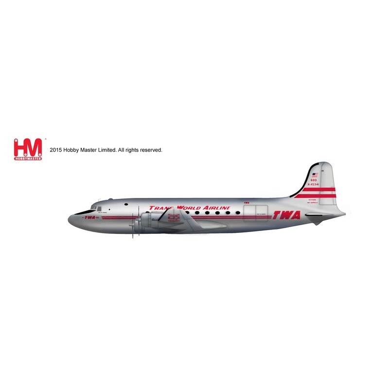 1/200 Douglas DC-4 Trans World Airlines