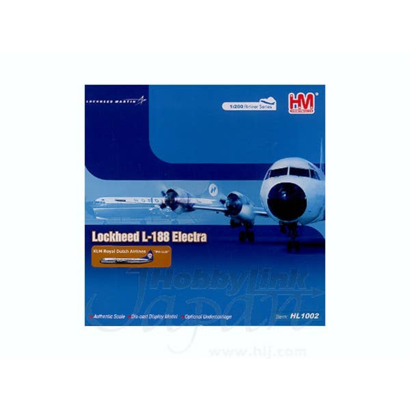 1/200 Lockheed L-188 Electra KLM Royal Dutch Airlines "PH-LLG"