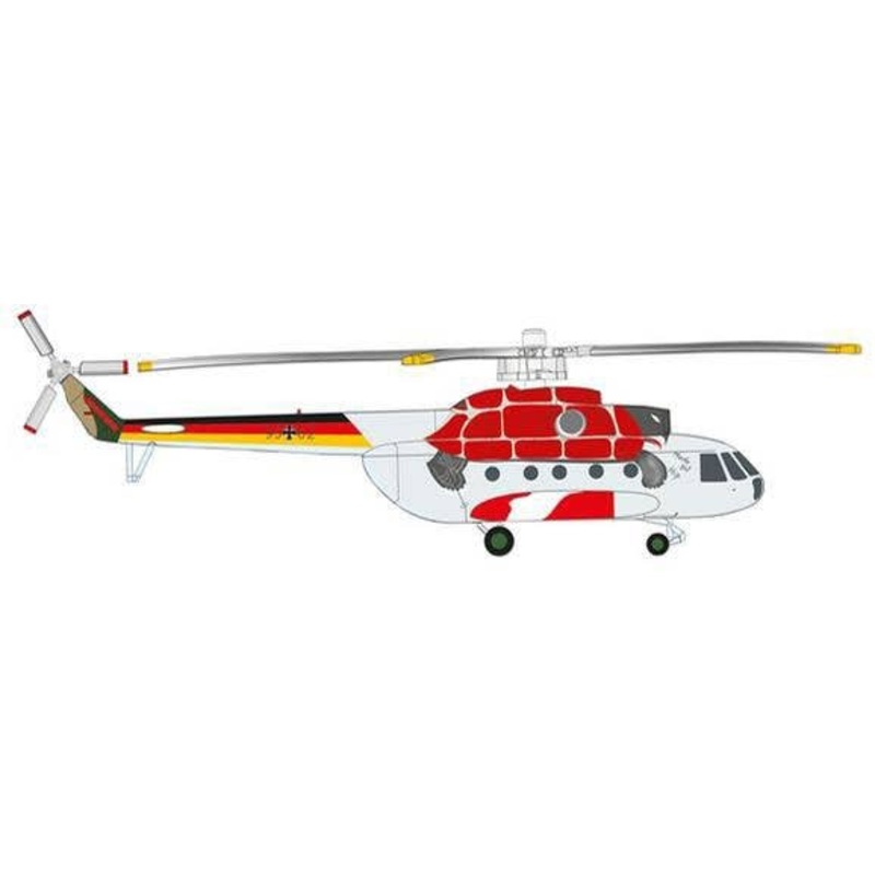 1/200 Mi-8TB German Army Eastern Army Air Corps Cottbus Base Good-By Hip 1993
