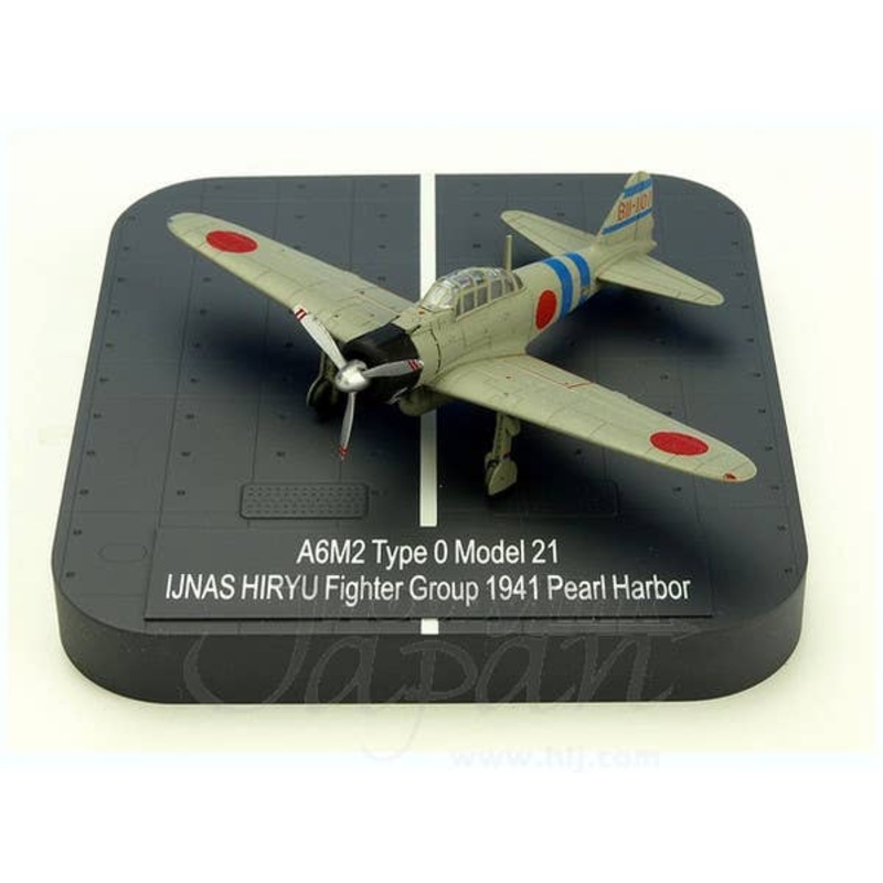 1/144 A6M2 Zero Model 21 IJNAS Hiryu Fighter Group BII-101 1941 Pearl Harbor