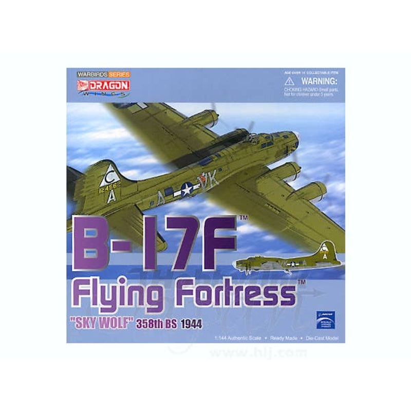 1/144 B-17F Flying Fortress 358th BS Sky Wolf