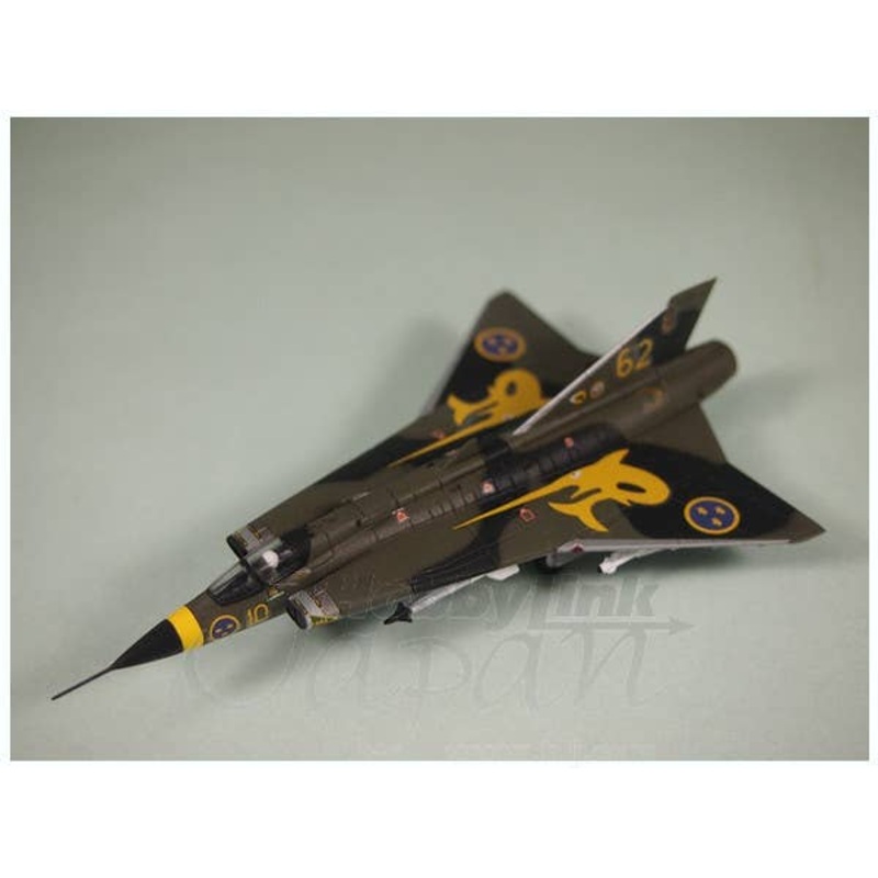 1/144 J35J Draken Forest Scheme Completed Model