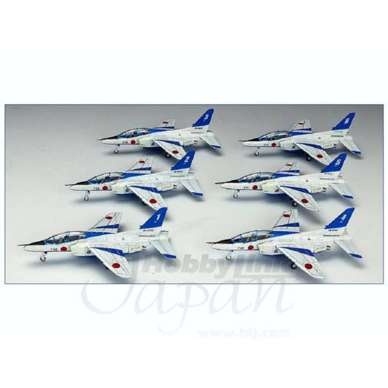 1/144 Kawasaki T-4 Blue Impulse Set (6pcs)