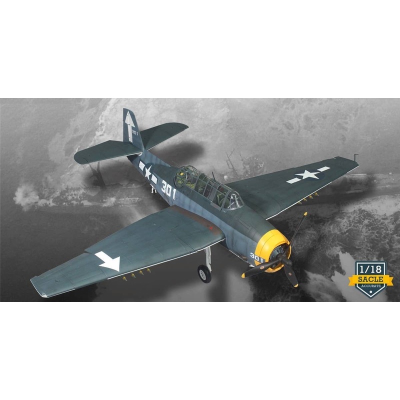 1/18 TBF Avenger White Arrow VT-84 USS Bunker Hill