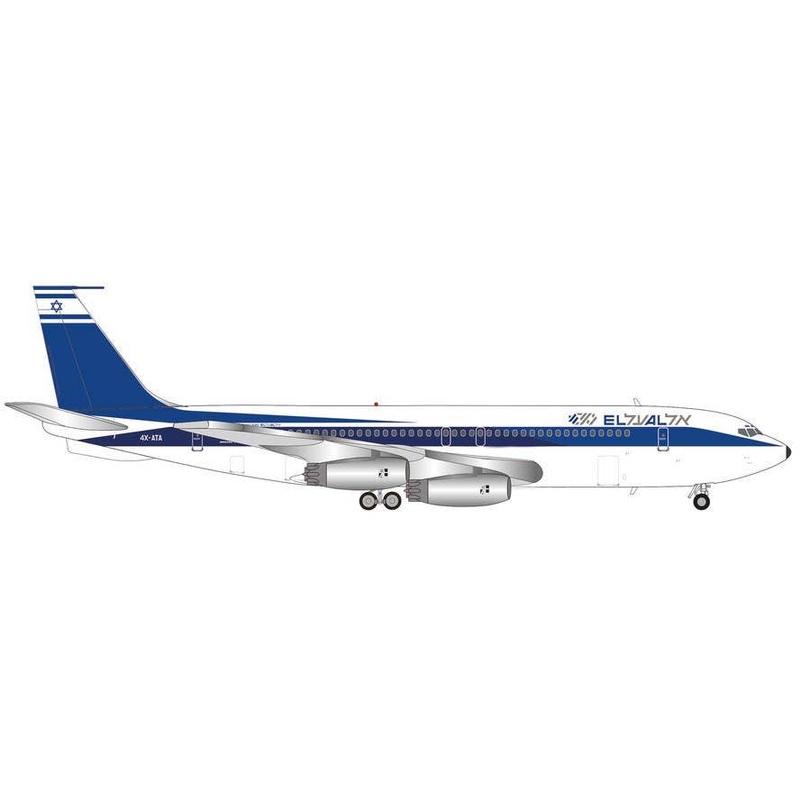 1/200 707-400 El Al Airlines Shehecheyanu 4X-Ata