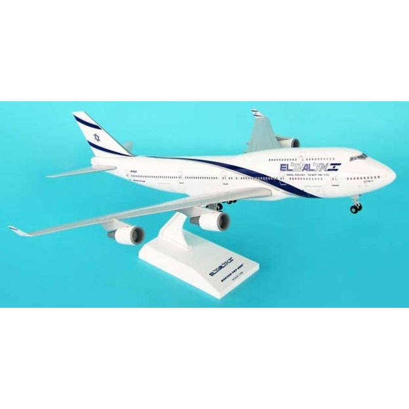 1/200 747-400 ELAL Israel Airlines (With Gear)