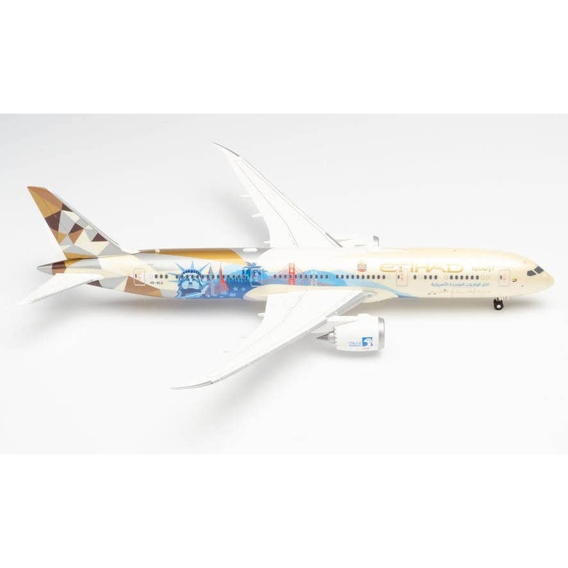 1/200 787-9 Etihad Airways Special Paint Choose The Usa A6-Ble