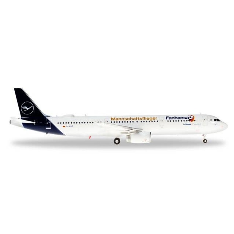 1/200 A321 Lufthansa Fanhansa Team Plane D-AISQ 2Lindau