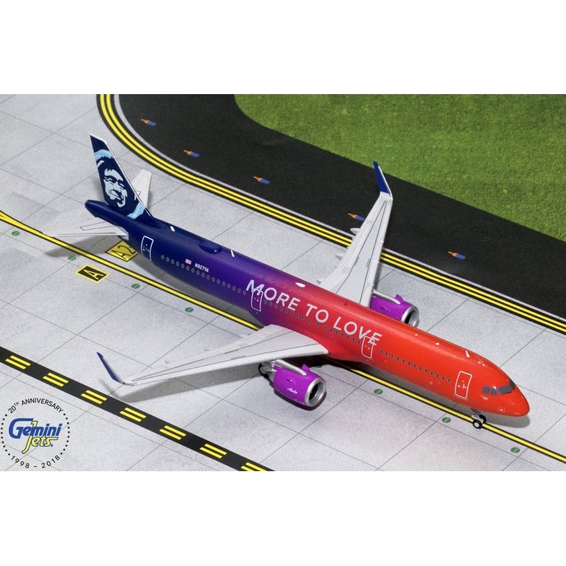 1/200 A321neo Alaska Airlines More to Love N927VA