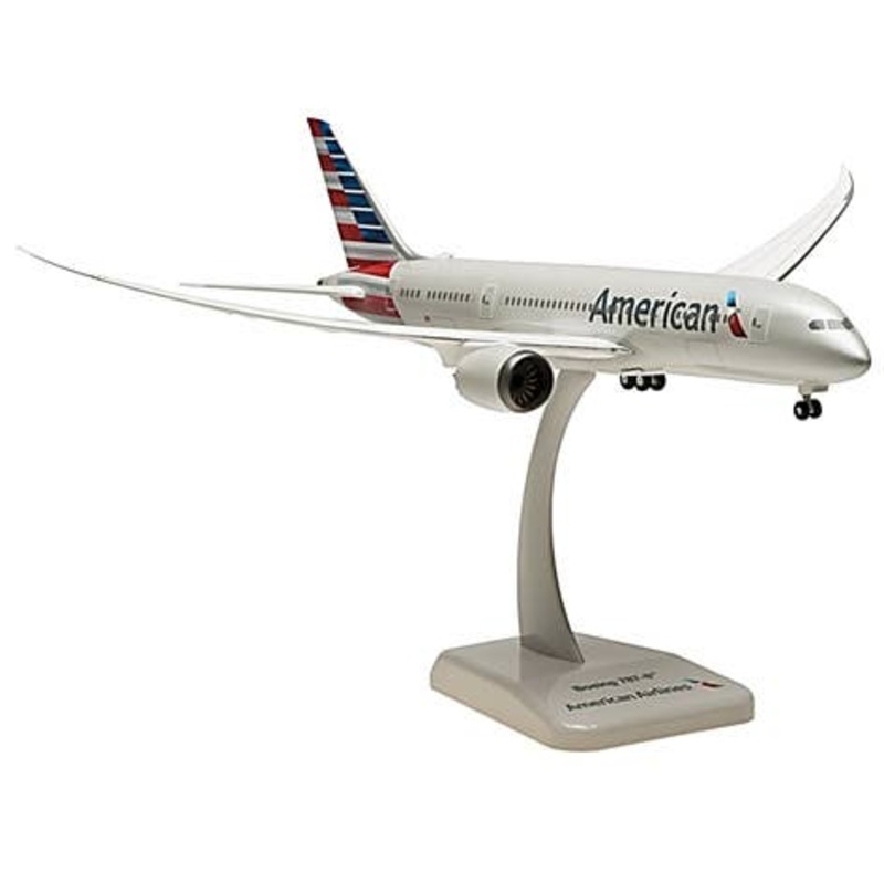 1/200 B787-8 American Airlines Inflight Wings with Landing Gear & Stand