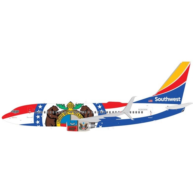 1/200 Boeing 737-700S Southwest Airlines "Missouri One" N280WN