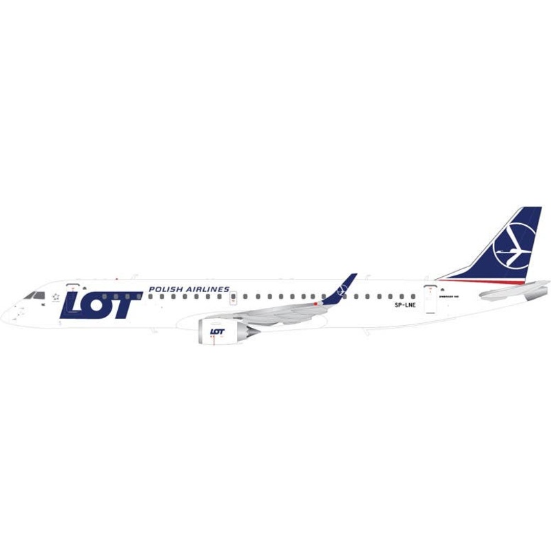 1/200 Embraer ERJ-195 LOT Polish Airlines SP-LNE