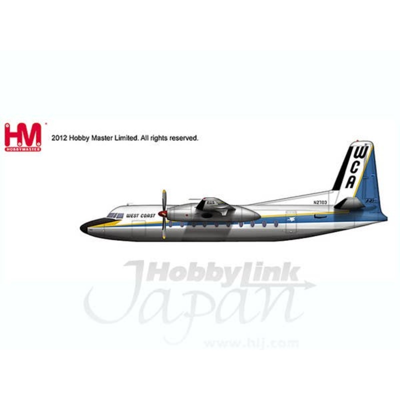 1/200 F27 Friendship West Coast Aviation