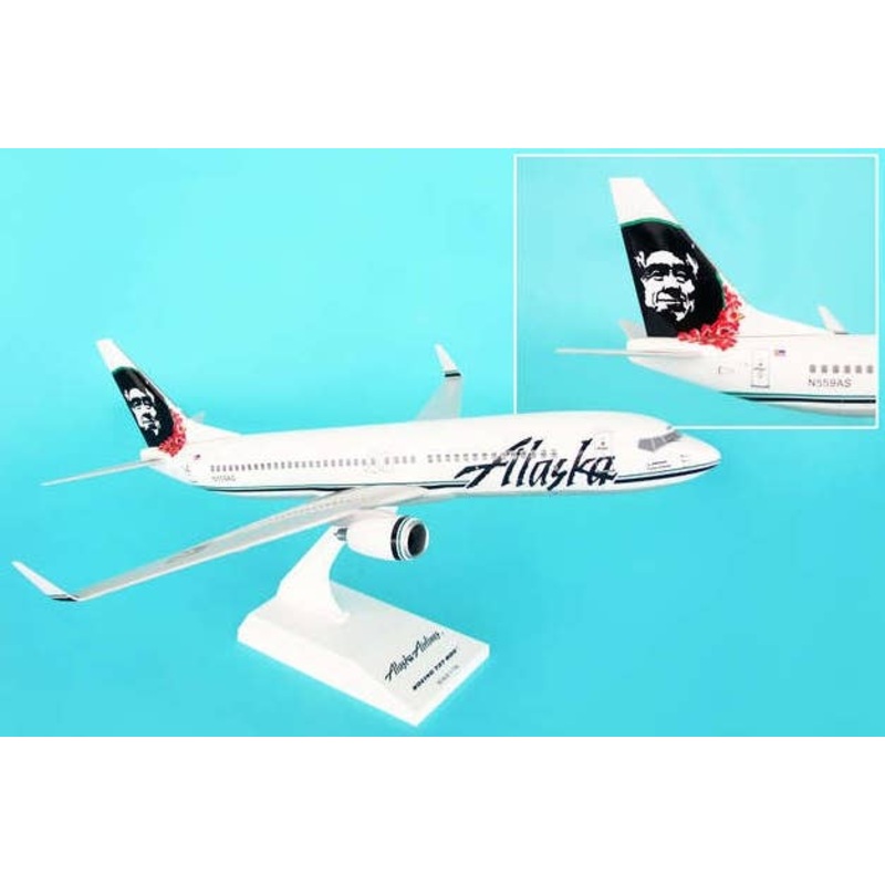 1/130 737-800 Alaska Airlines Eskimo Lei Livery