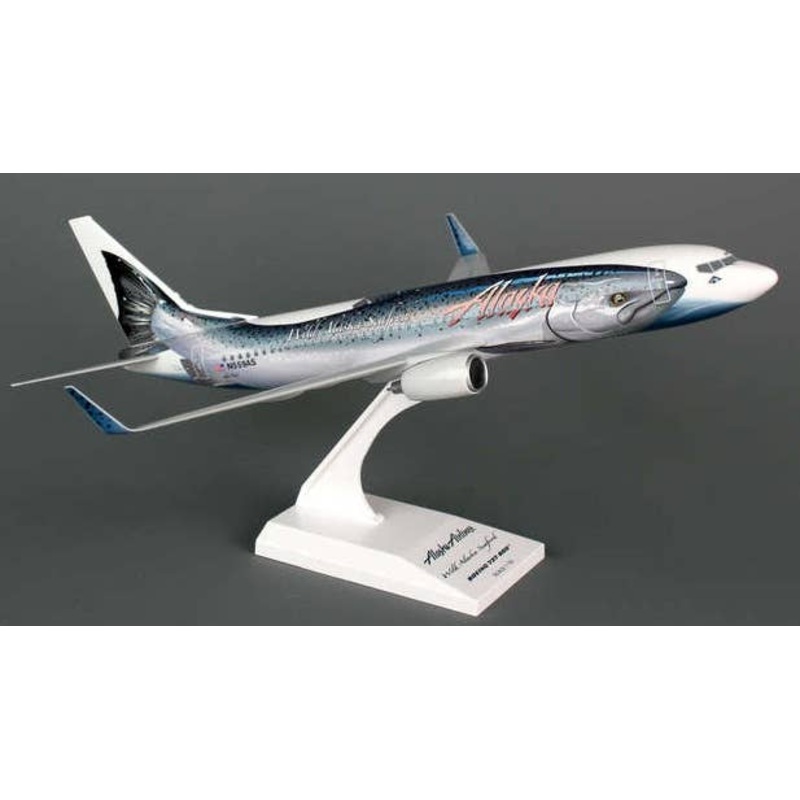 1/130 737-800 Alaska Airlines Salmon Thirty Salmon