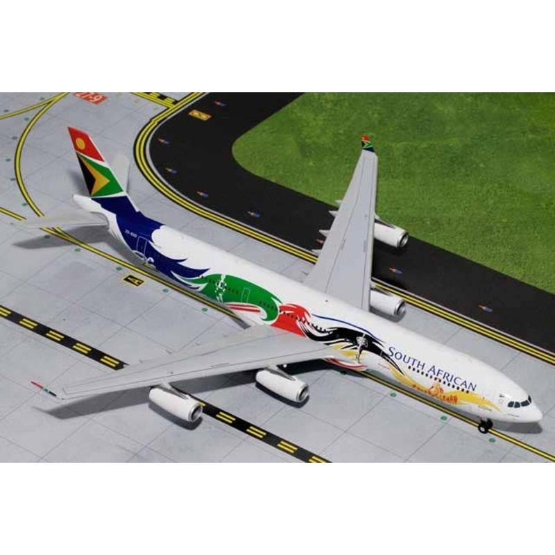 A340-300 South African Airways Olympic Livery ZS-SXD