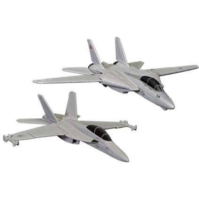Maverick & Goose's F-14 Tomcat & Rooster's F/A-18 Hornet 2 Set