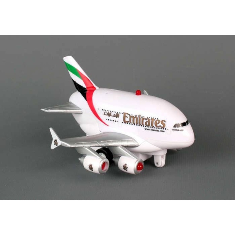 Pullback Light & Sound A380 Emirates