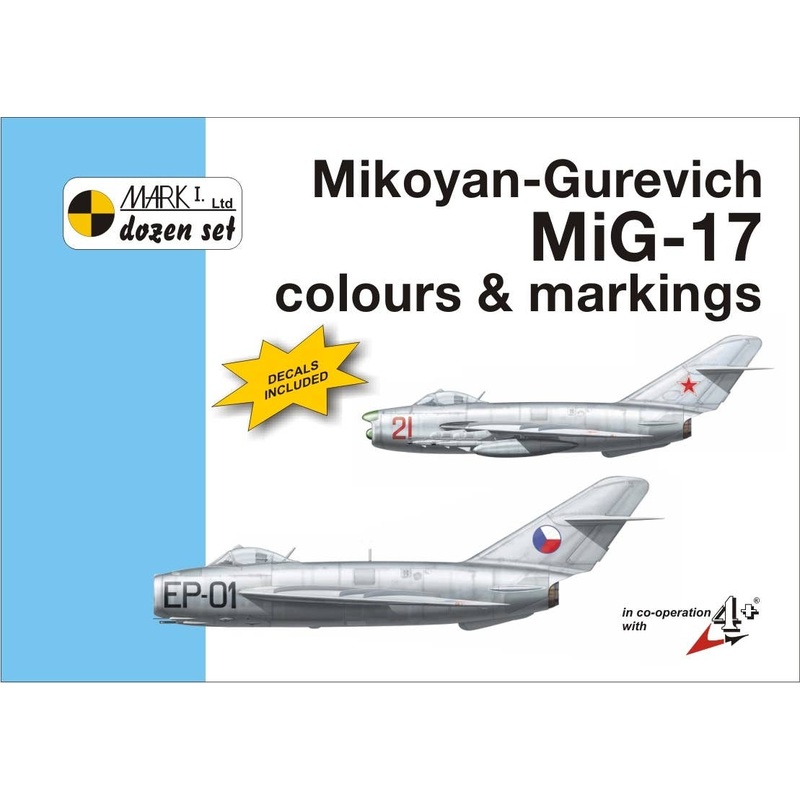 MiG-17 Colours & Markings + Decals 1/72