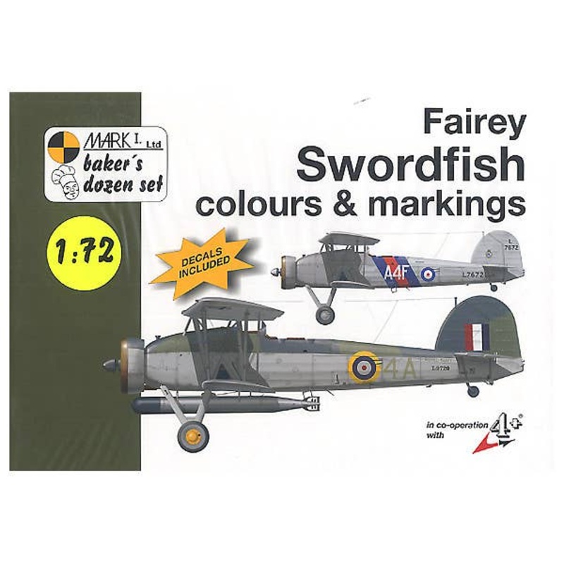 Mark I 1/72 Fairey Swordfish Colors & Markings