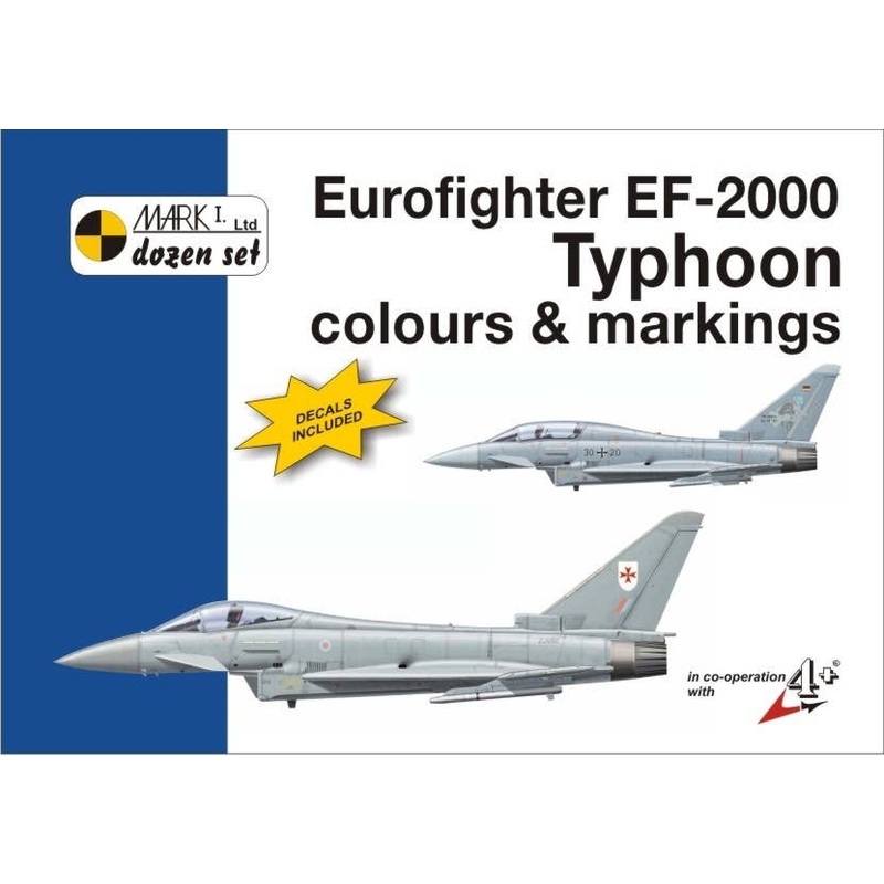 Eurofighter EF-2000 Colours & Markings + Decals 1/72