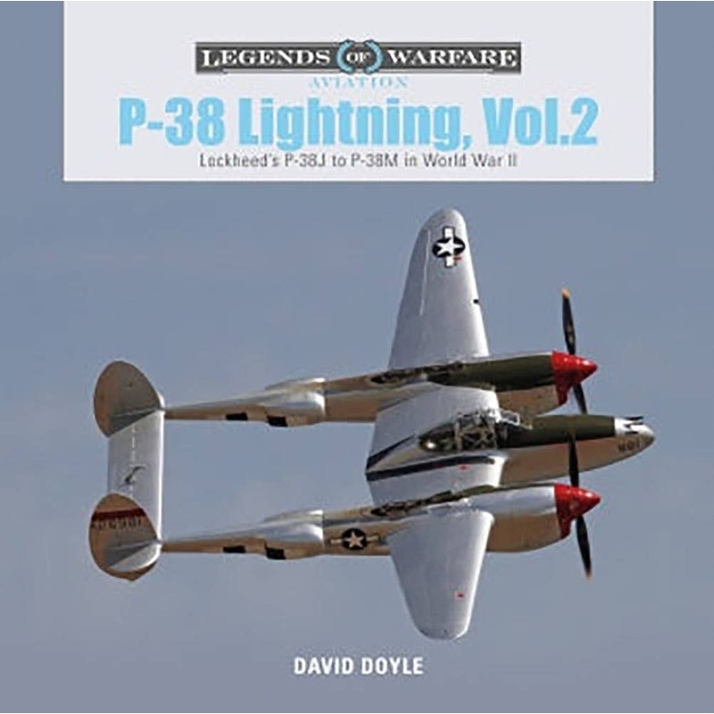 P-38 Lightning Vol.2 From P-38J of World War II to P38M Photograph Collection (Hard Cover)