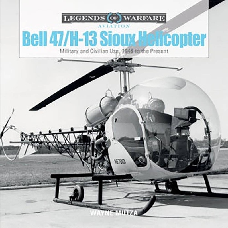 Bell 47 / H-13 Sioux Helicopter Military / Civil Use Photograph Collection (Hard Cover) from 1946 to the present