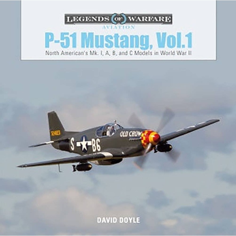 P-51 Mustang Vol.1 Mk.I, A, B, C model in World War II Photograph Collection (Hard Cover)
